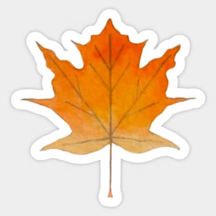 Maple Leaf Sticker